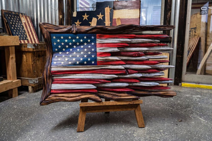 The Battle Worn" Flag