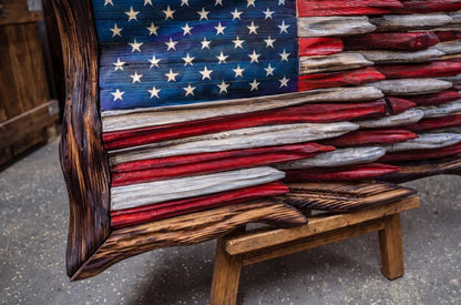 The Battle Worn" Flag